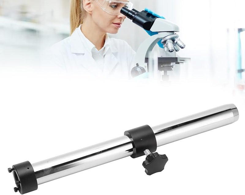 Heavy Duty Metal Microscope Stand Bracket 350mm Fixed Support Platform For Stereo Microscopes - Image 5