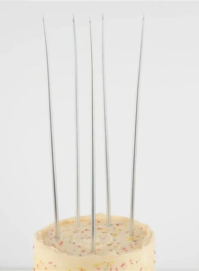Meri Meri Silver Tall Tapered Candles