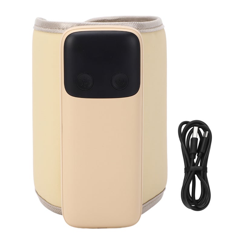 Portable Bottle Warmer 6000mAh Battery Quick Heating Baby Bottle Warmer - Accurate Temperature Control Milk Warmer for Travel Home Nighttime Infant Feeding - Image 1
