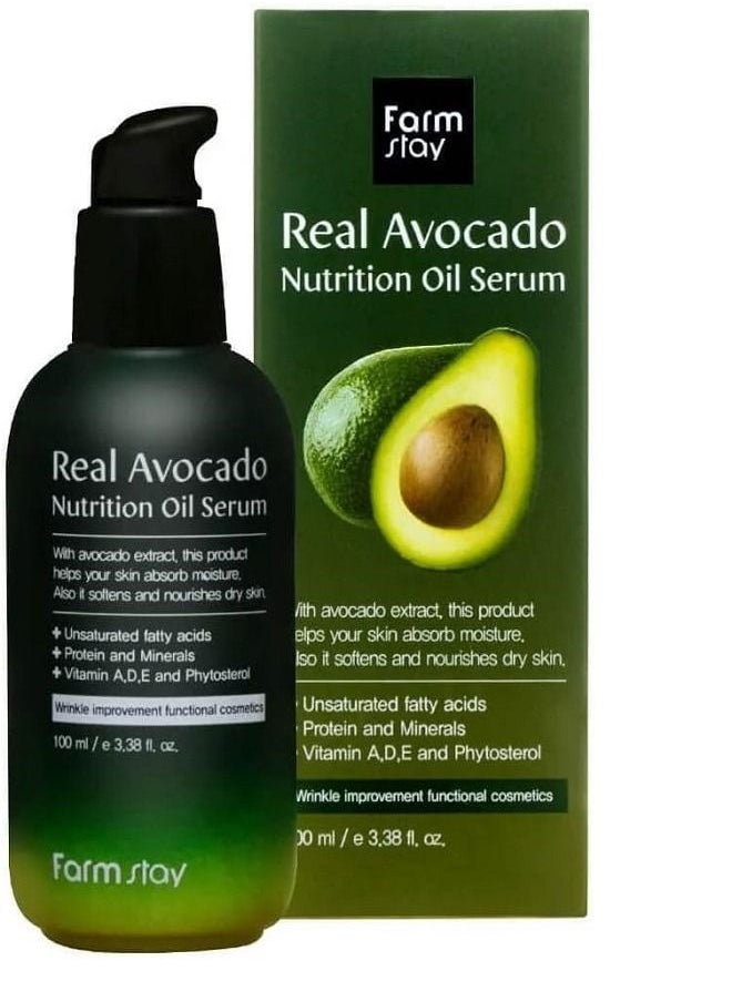 FARMSTAY - FARM STAY Real Avocado Nutrition Oil Serum  100ML - Image 1