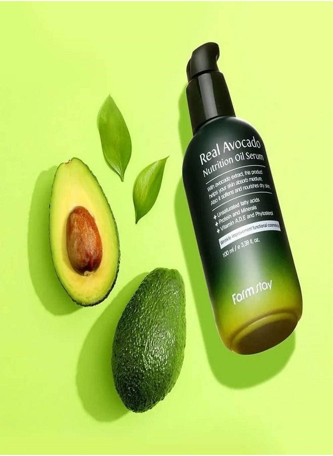 FARMSTAY - FARM STAY Real Avocado Nutrition Oil Serum  100ML - Image 1
