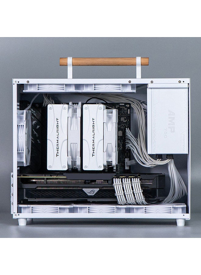 Generic - Portable Computer Case Cold Rolled Shell PC Gaming Case Desktop PC Case 360mm Graphics Card ITX MATX Motherboard ATX Power Supply - Image 1