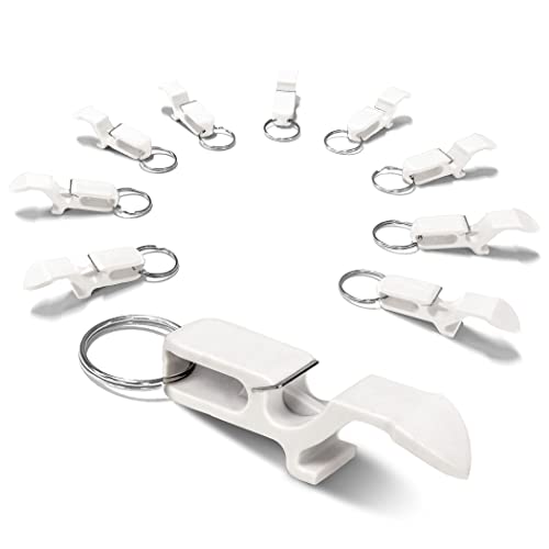 GoPong Ultimate Beer Shotgun Opener - Keychain Tool 10 Pack - Great for Party Favors, Tailgating and More - Choose Your Color - Image 1