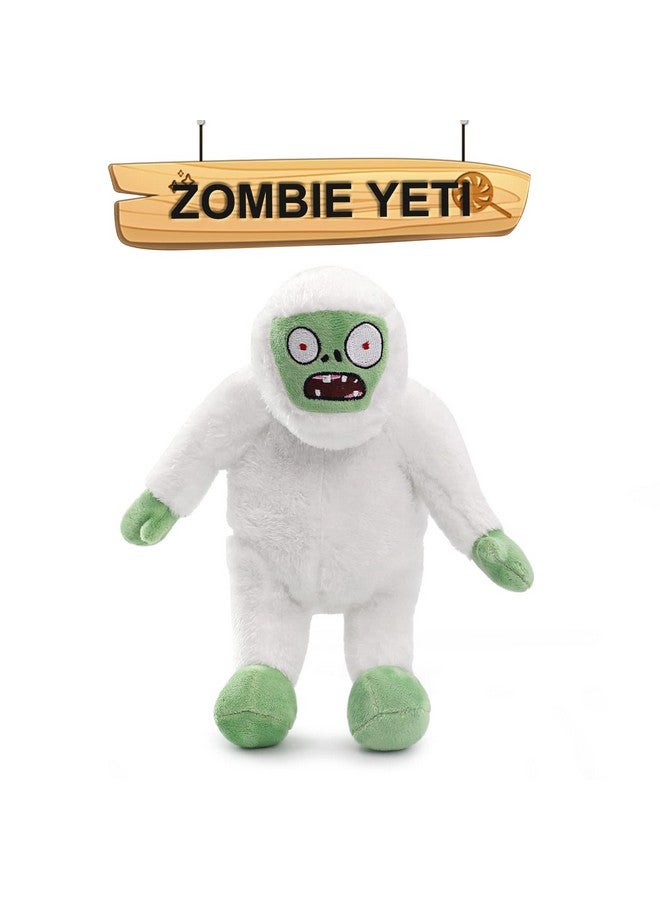 مايكري 1 قطعة من ألعاب Pvz Zombies المحشوة، ألعاب Zombie Yeti المحشوة المحشوة هدايا للأطفال في أعياد الميلاد والهالوين والكريسماس - Image 4