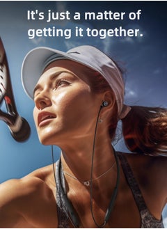 Generic Neck Bluetooth Headset Neck-hanging Wireless in-ear Sports Running New For Huawei Apple Rhythmic Blue  - Image 5