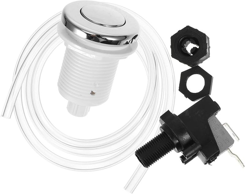 مفتاح ضغط الهواء من الفولاذ المقاوم للصدأ لاستبدال التخلص من القمامة، ملحق مطبخ احترافي - Image 2