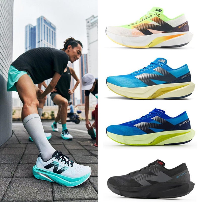 Pure Original Rebel V4 Carbon Plate Low-Top Couple Casual Jogging Shoes Marathon Sneaker For Men And Women - Image 2