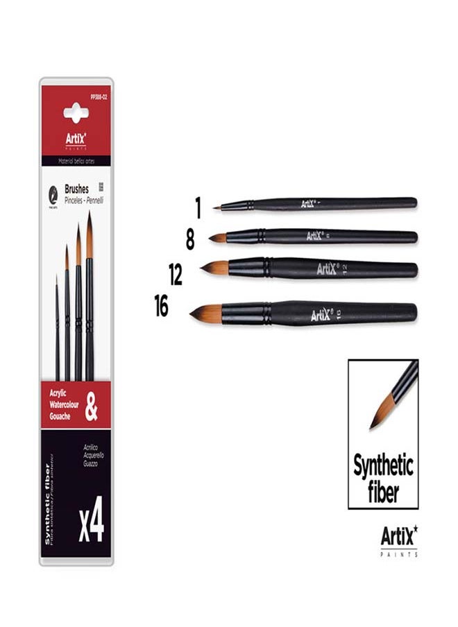 Artix Brushes synthetic fiber 