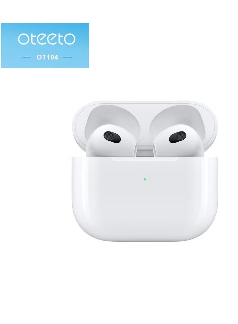 Oteeto OT104 Wireless Bluetooth Earphones with High Bass Sound, HD Clear Microphone, Multifunctional Touch Control, True Wireless Earbuds for Music and Calls, Compatible with Android and iOS Mobiles and Tablets - Image 4