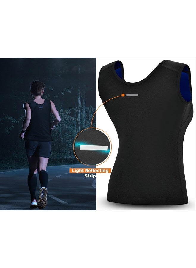 Rdx Women's Sauna Vest Heat Trapping Sweat Waist Trainer - REACH OEKO TEX 100 Certified Body Shaper - Image 4