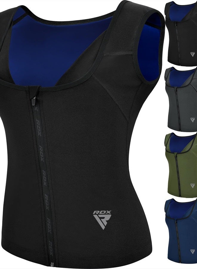 Rdx Women's Sauna Vest Heat Trapping Sweat Waist Trainer - REACH OEKO TEX 100 Certified Body Shaper - Image 1