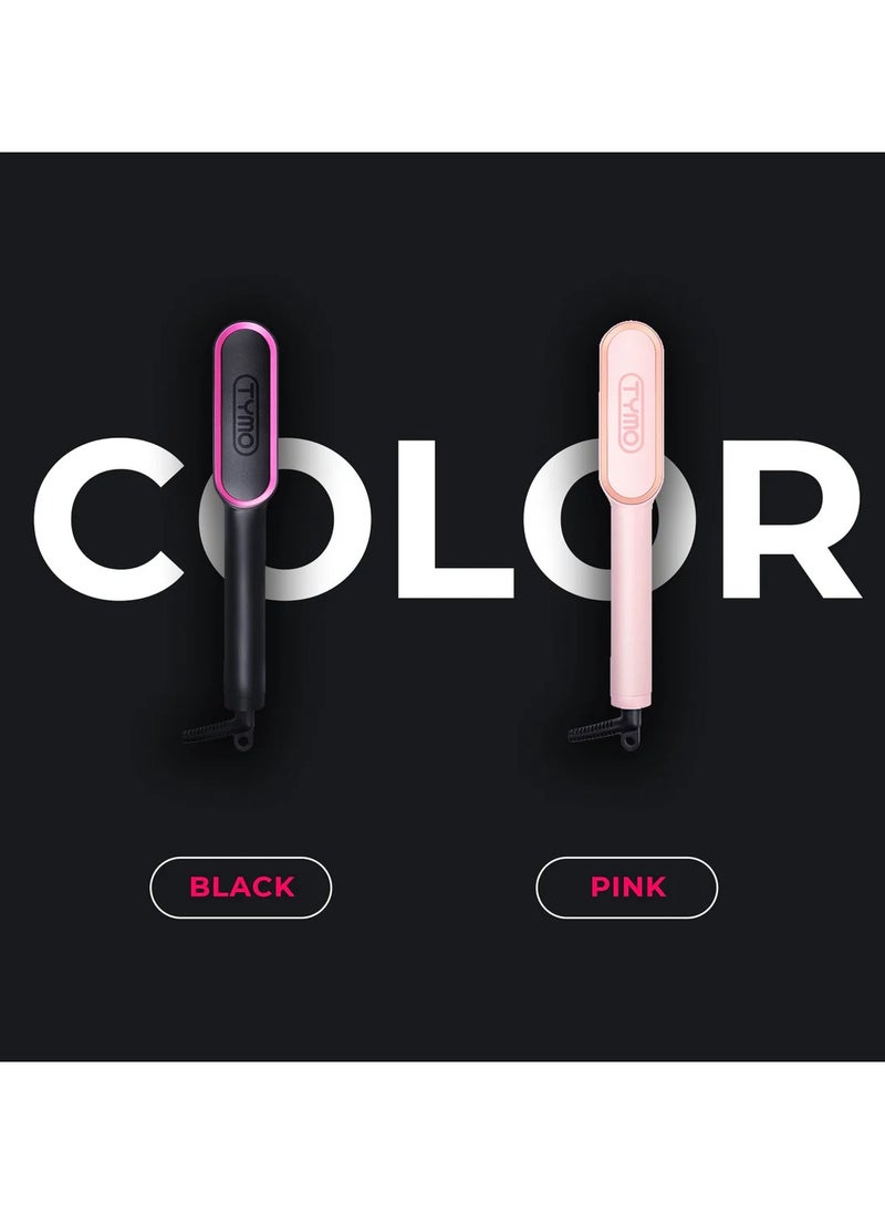 TYMO Ring Hair Straightening Brush Black