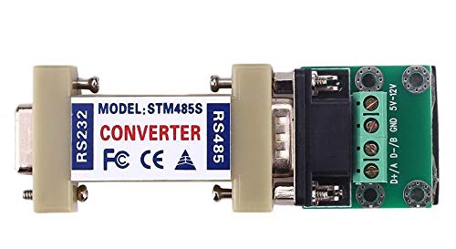 Spoinkky RS232 to RS485 Communication Data Converter Adapter, DB9 Female to DB9 Male with Terminal Board, Supports 300-115200bps, Asynchronous and Half-Duplex Transmission - Image 2