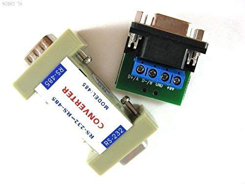 Spoinkky RS232 to RS485 Communication Data Converter Adapter, DB9 Female to DB9 Male with Terminal Board, Supports 300-115200bps, Asynchronous and Half-Duplex Transmission - Image 3
