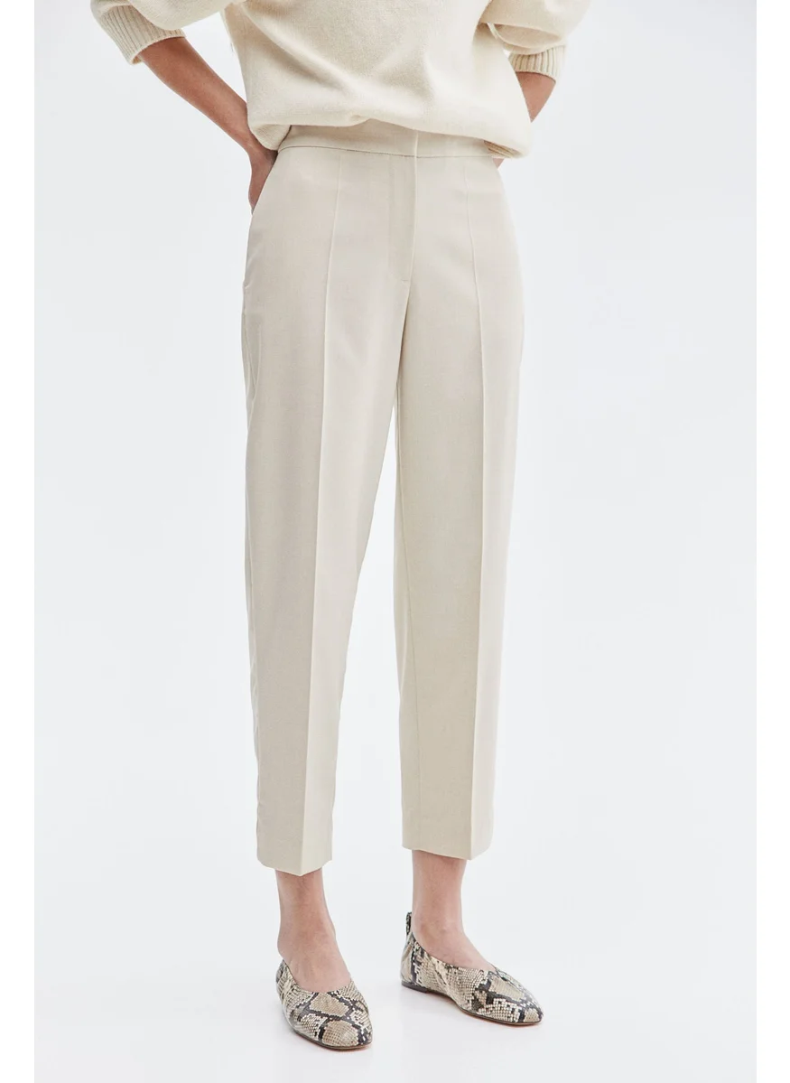 اتش اند ام Ankle-Length Cigarette Trousers