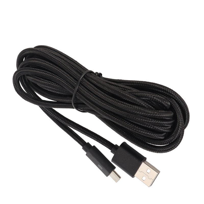 for Xbox Series Charging Cable Nylon Braiding Fast Charging USB Type C Charger Cord with LED Indicator for PS5 9.8ft - Image 3
