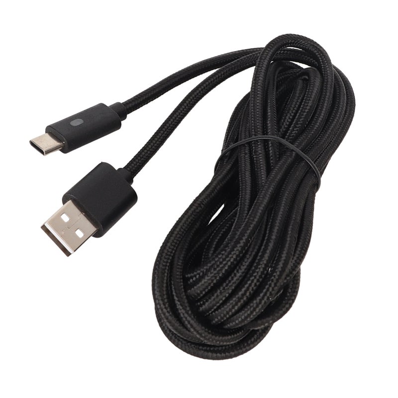 for Xbox Series Charging Cable Nylon Braiding Fast Charging USB Type C Charger Cord with LED Indicator for PS5 9.8ft - Image 5