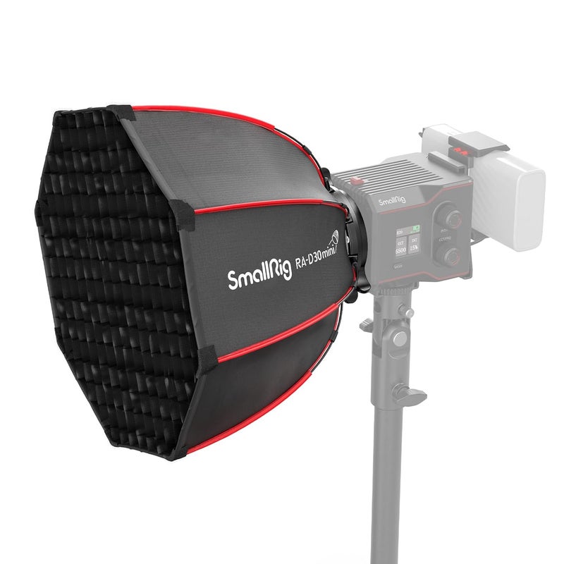 SMALLRIG صندوق ضوء بارابوليك صغير RC 60B COB RA-D30 29 سم مع إطلاق سريع متوافق مع ضوء الفيديو LED RC 60B COB - 4358 - Image 1
