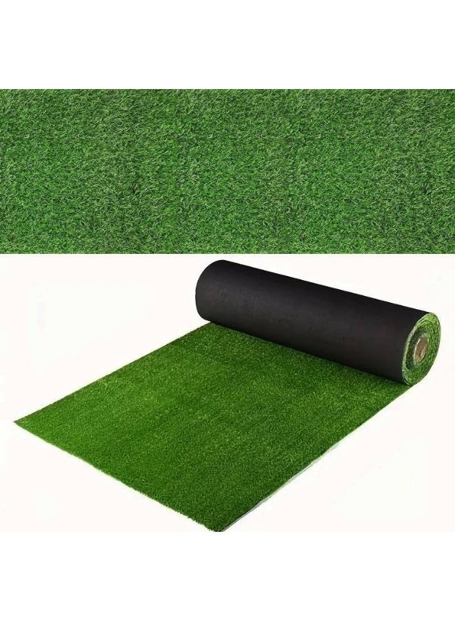 MOMENT 30Mm Realistic Artificial Grass Rug Indoor Outdoor, Dog Grass Mat With Drainage Holes And Replacement Artificial Grass Turf, Fake Grass For Garden Lawn Landscape Balcony Decoration  - Image 1