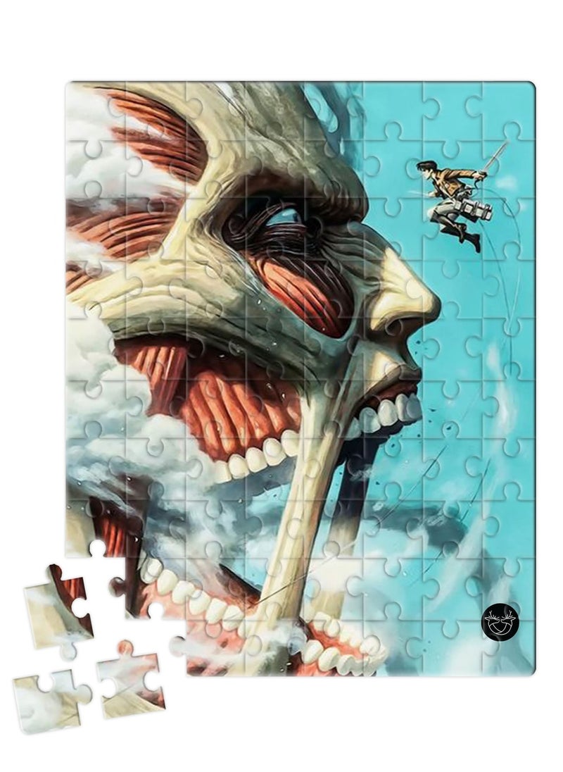 Reeman Design Puzzle printed with Attack on Titan design 