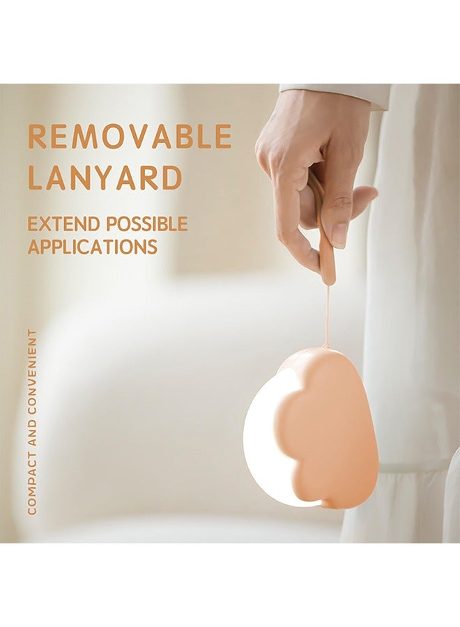 O Ozone Portable LED Night Light, Cute Cloud Mini Desk Lamp, Rechargeable Kids Night Light for Camping (Blue) - Image 2