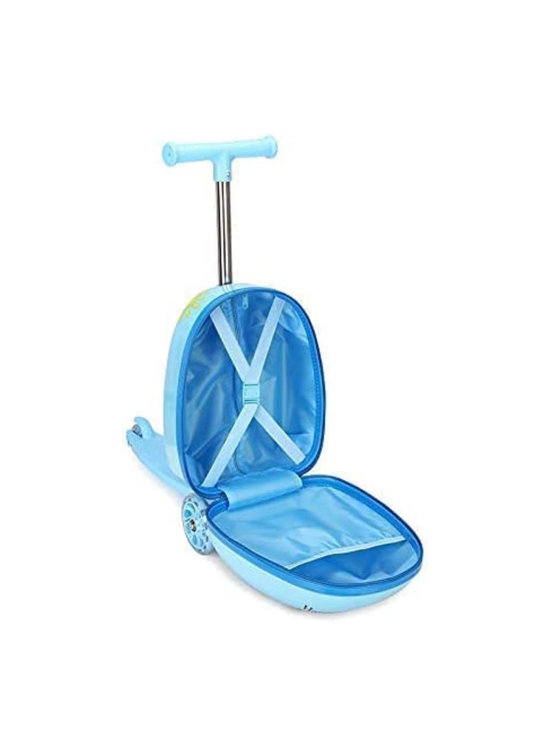 Generic - Spiderman Kids Scooter Suitcase, Kids Luggage Scooter, Rolling Luggage Duffle Bag, Trolley Case with Scooter for Children - Image 1