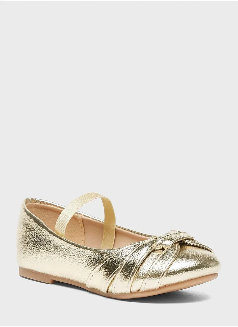 shoexpress Kids Cross Strap Ballerinas