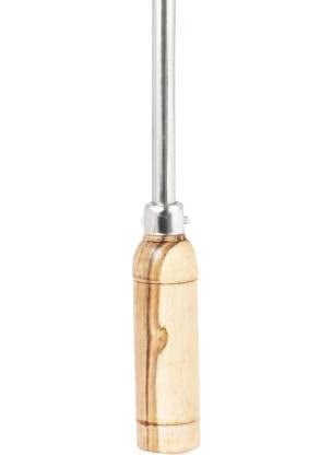 BHATI BHATI Stainless Steel Big Size Ladle Spoon for Serving with Wooden Handle 100ML  - Image 4