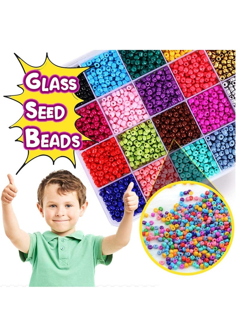 SYOSI Jewelry Making Kit Beads for Bracelets Bead Craft Kit Set 4800 Pcs Clay Beads for Jewelry Making Necklace Earring DIY Craft Kit Gift for Women Wife Girlfriend Adult Kid (6MM) - Image 4