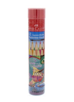 Pencil Water Colors 12 Pcs With Brusher