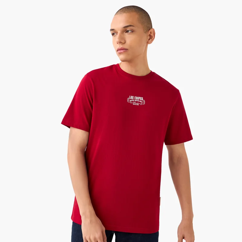 Lee Cooper Lee Cooper Logo Detail Crew Neck T-shirt