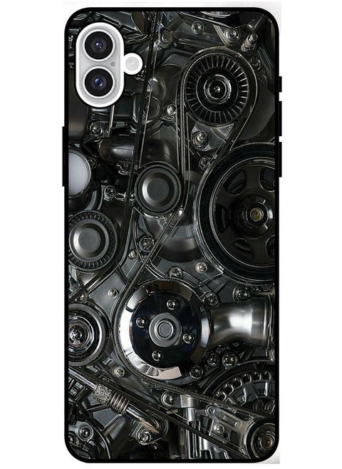Protective Premium Quality Case Cover For Apple Iphone 16 Plus (2024) Engine Multicolor