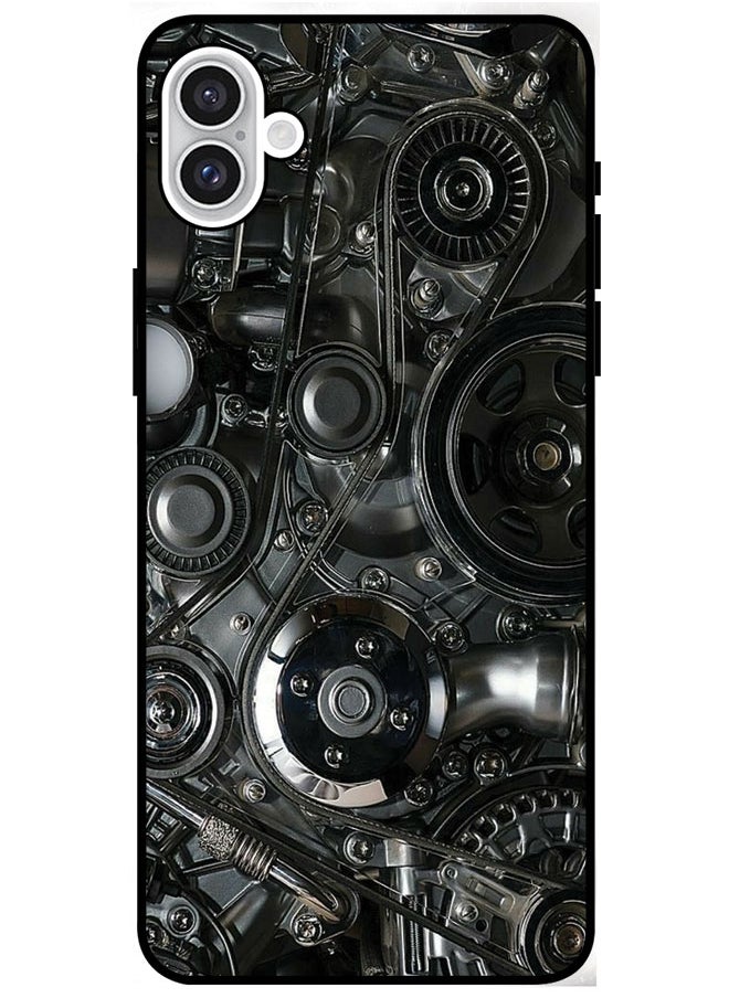 EYE CATCH - Protective Premium Quality Case Cover For Apple Iphone 16 Plus (2024) Engine Multicolor - Image 1