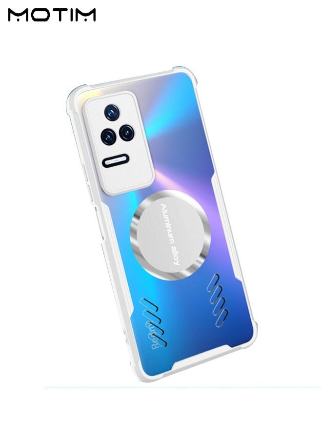 Motim Magnetic Case for Redmi K50/K50 Pro, Heat Dissipation Phone Case, TPU Bumper Aluminum Alloy Cooling Cover, Hybrid Transparent PC Back - Image 1