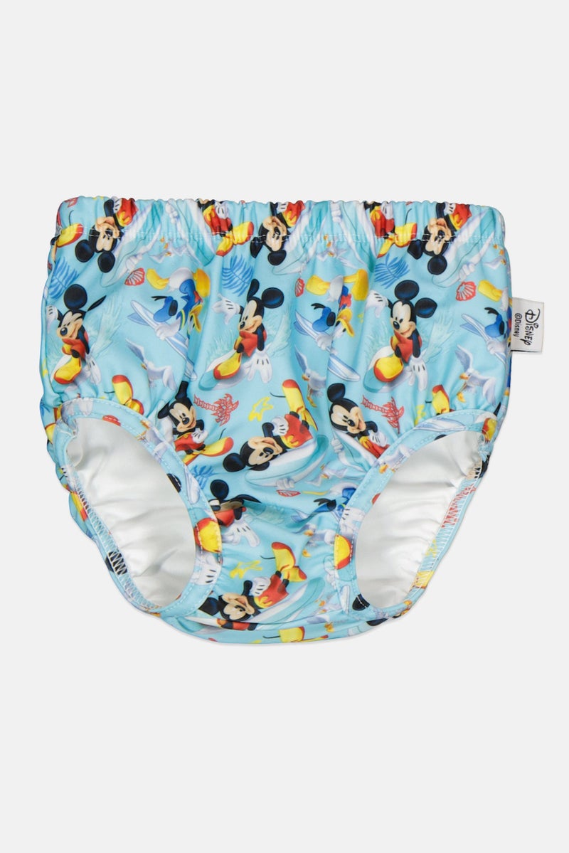 COEGA SUNWEAR Toddlers Boy Allover Print Swim Diaper, Multicolor - Image 1