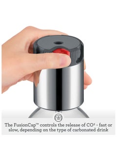 Sage The InFizz Fusion Home Soda Maker - for Sparkling Water, Juice, Tea, Cocktails and All Fizzy Drinks, Brushed Stainless Steel - UAE Version, 2 Year Manufacturer Warranty  - Image 3