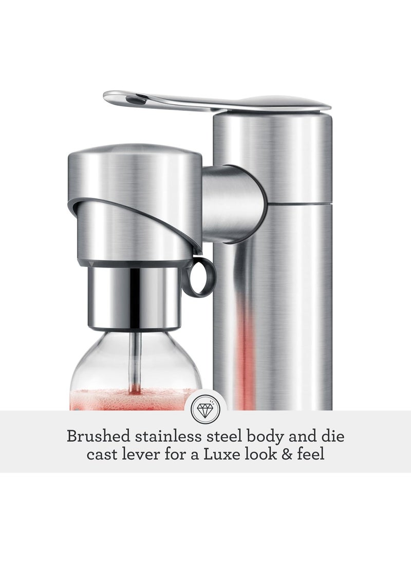 Sage - The InFizz Fusion Home Soda Maker - for Sparkling Water, Juice, Tea, Cocktails and All Fizzy Drinks, Brushed Stainless Steel - UAE Version, 2 Year Manufacturer Warranty - Image 1