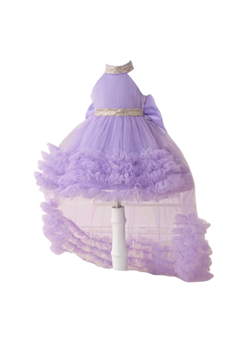 D'Daniela D' Daniela - Little Swan Dress - Purple