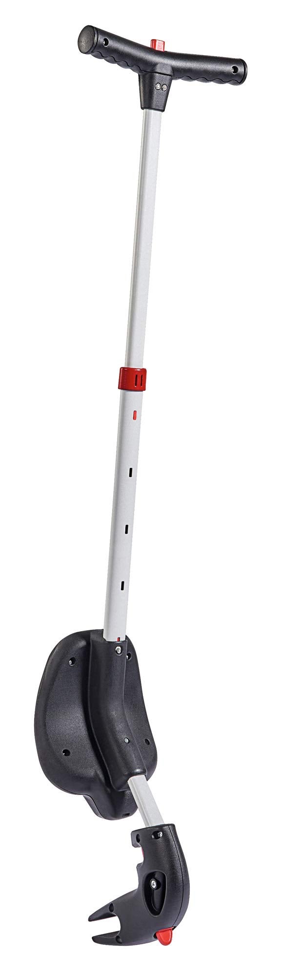 BIG Buckle-Down 800056443 Multi 4-Way Height-Adjustable Push Bar for Bobby Car Models Classic, Next, New and Neo, for Children from 1 Year, Single, Black, White, Groß - Image 2