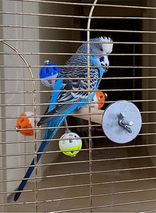 لعبة جثم مع الكرات الدوارة للطيور ، الببغاء ، الببتوغار ، الببغاوات ، الببغاوات ، الكوكاتيل ، والمزيد - Image 3