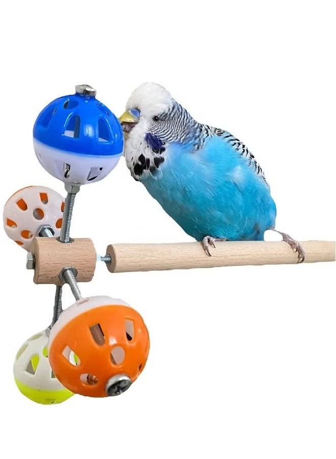 لعبة جثم مع الكرات الدوارة للطيور ، الببغاء ، الببتوغار ، الببغاوات ، الببغاوات ، الكوكاتيل ، والمزيد - Image 4
