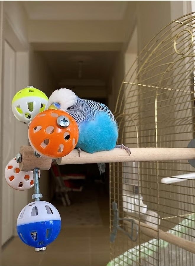 لعبة جثم مع الكرات الدوارة للطيور ، الببغاء ، الببتوغار ، الببغاوات ، الببغاوات ، الكوكاتيل ، والمزيد - Image 2