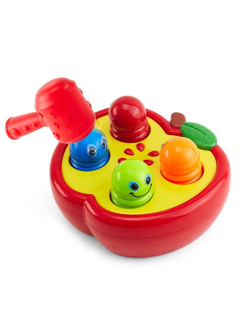 Happy Cherry Whack A Mole Play Percussion Toys Preschool Toddler Toy, Assorted - Image 1