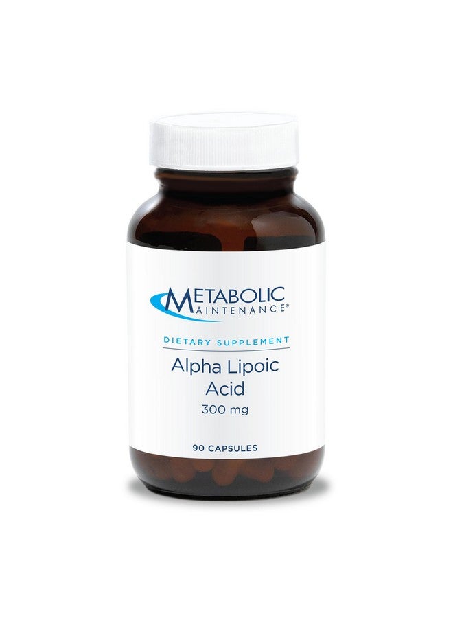 Metabolic Maintenance Alpha Lipoic Acid - 300mg ALA Supplement - Antioxidant Support for Nerve + Liver Health (100 Capsules) - Image 1