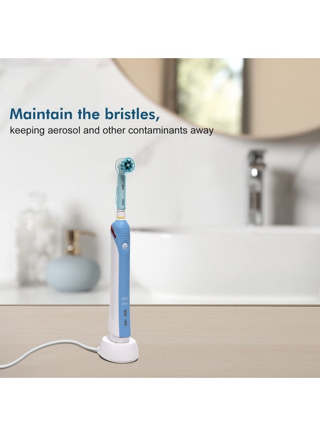 Nincha Pack of 6 Nincha Toothbrush Caps for Oral-B Round Toothbrush Heads in Multiple Colors - PC Material, Travel and Home Friendly - Image 5