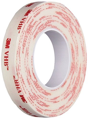 3M VHB 4930 Acrylic Adhesive Tape- 0.5 in. x 15 ft. Pressure Sensitive Double Sided Tape Roll for High Surface Energy Substrates. Tapes and Adhesive - Image 5