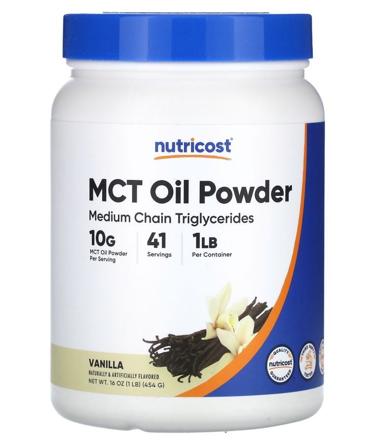 MCT Oil Powder Vanilla 16 oz (454 g)