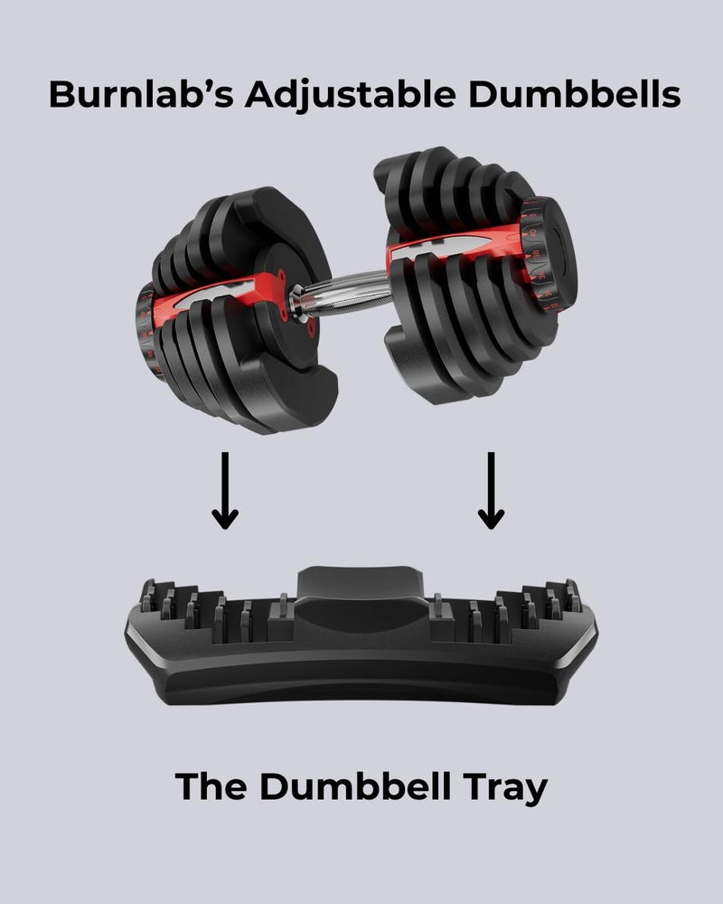 Burnlab Adjustable Dumbbells (Side Rotation, 2.5 to 24 KG (Single))) - Image 4