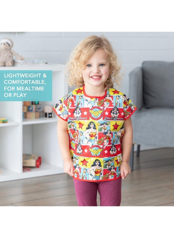 Bumkins Bibs - Toddler Bibs, Waterproof, Large for 1-3 Years, Short Sleeve - Image 4