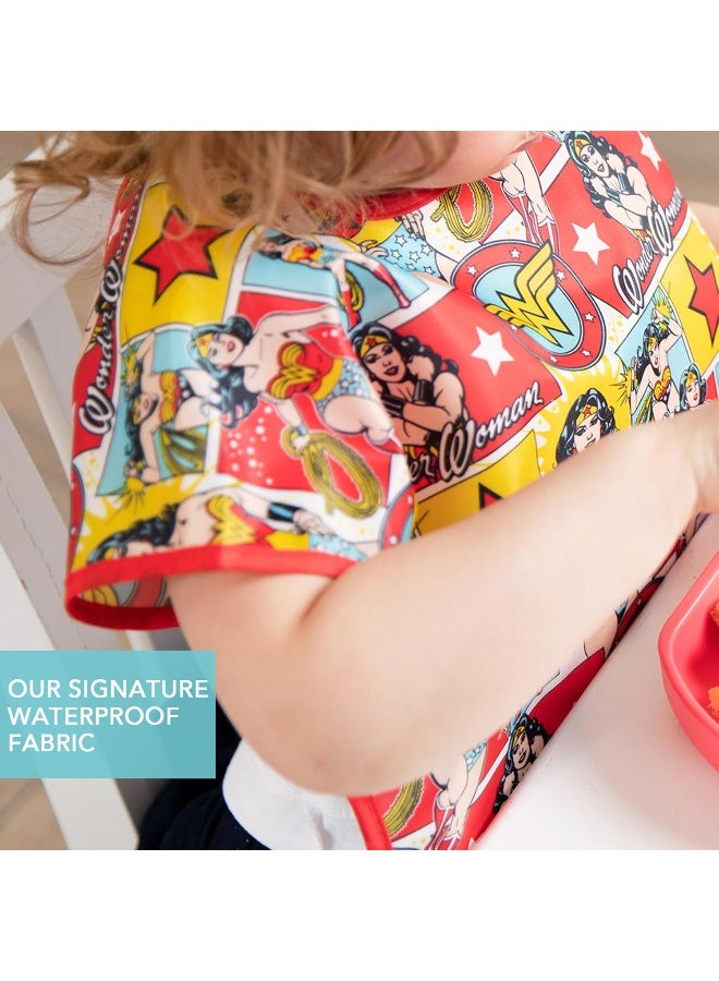 Bumkins Bibs - Toddler Bibs, Waterproof, Large for 1-3 Years, Short Sleeve - Image 3